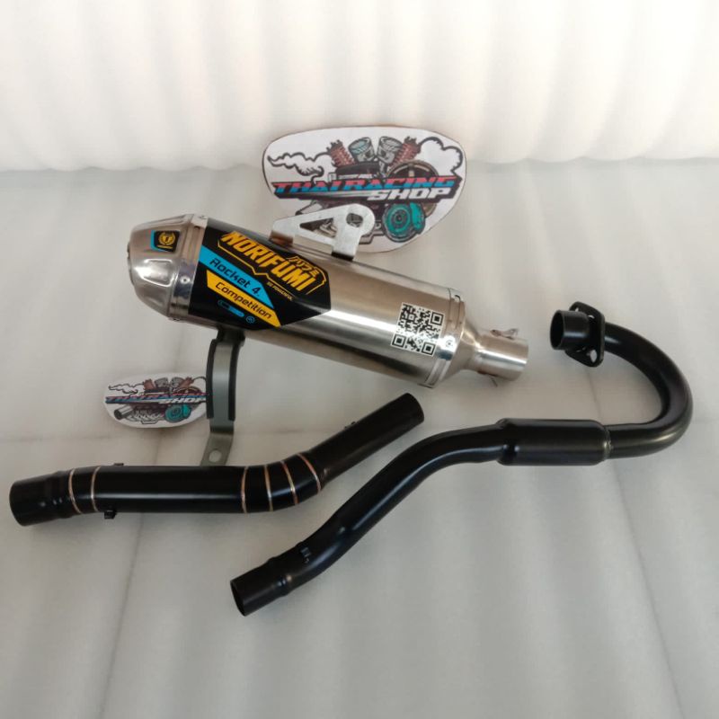 Jual Norifumi open Specs exhaust pipe for Xr 150 xr200 xtz 125 crf 150