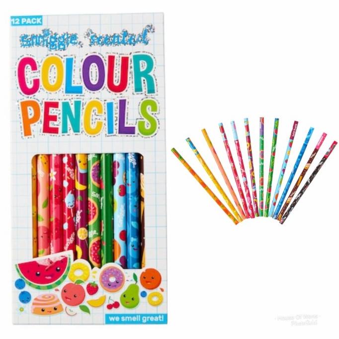 Jual New Smiggle Scented Colour Pencils - Pensil Warna Wangi Smiggle ...