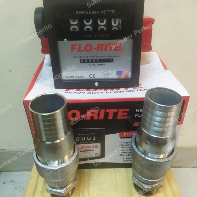 Jual Fuel - Rite 4 Digit / Flow Meter Solar Series 400 Meter Set 2 Inch ...