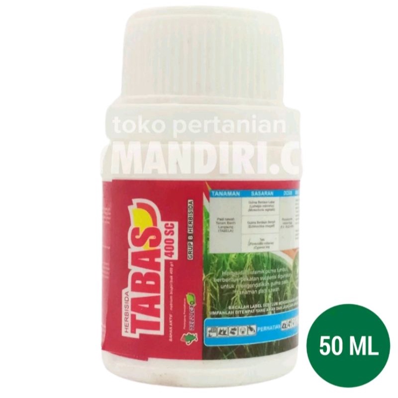 Jual Herbisida Tabas 400sc 50ml Shopee Indonesia