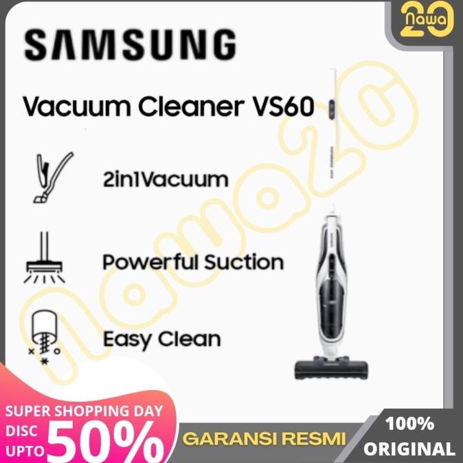 Jual SAMSUNG POWERSTICK VACUUM CLEANER VS60K6050KW/SE VS60K6050KW