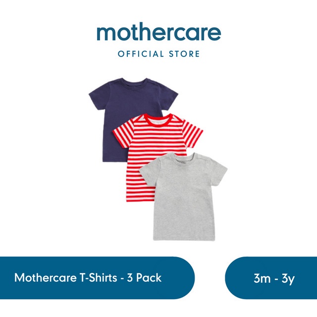 Mothercare 3 Pack T-Shirts