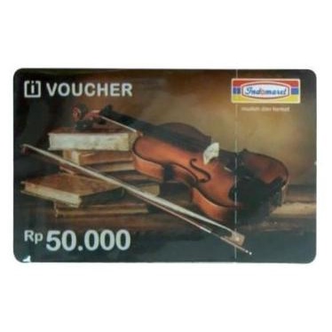 Jual Voucher / Vocher Indomaret / Indomart Pecahan Rp 50.000 | Shopee ...