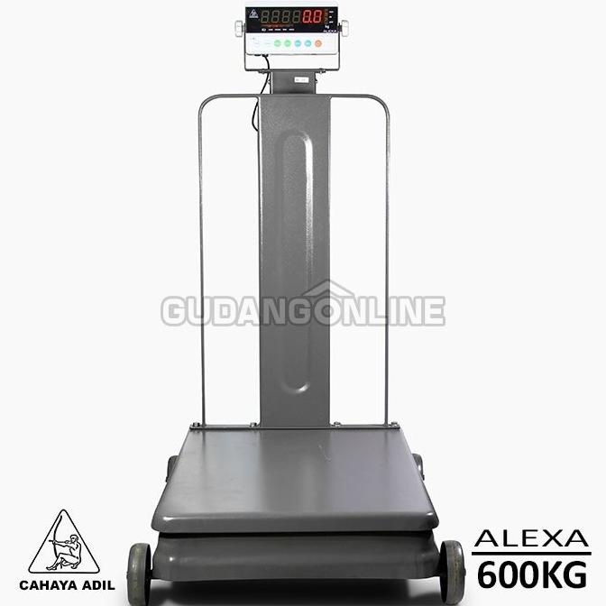 Jual Alexa Cahaya Adil Digital Scale Timbangan Digital Ferbeng 600 Kg