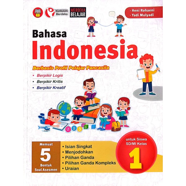 Jual Buku Bahasa Indonesia Sd Mi Kelas 1 Kurikulum Merdeka Shopee Indonesia