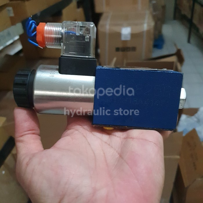 Jual Ori Solenoid Valve Hydraulic Rexroth We D X Eg N K Voltase Dc V Bisa Sameday