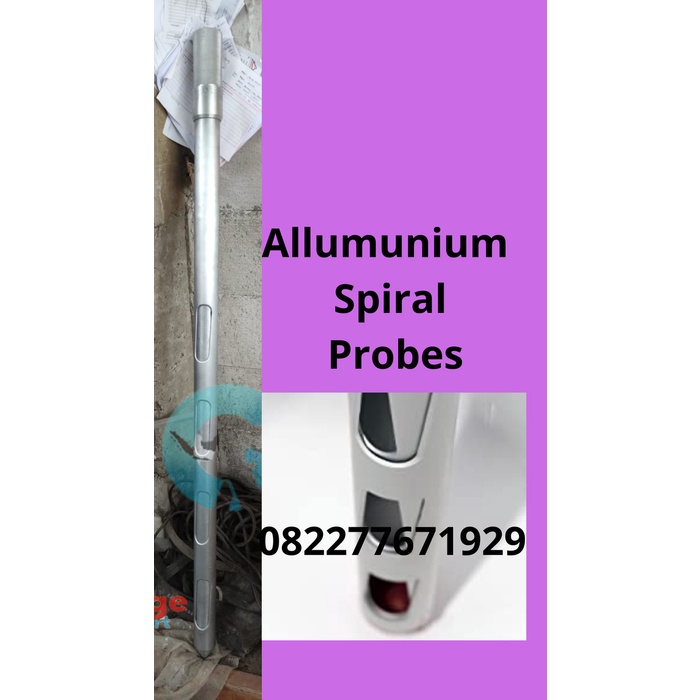 Jual New Ori Spiral Probe Grain Seed Soil Sample Spear Trier Allumunium ...