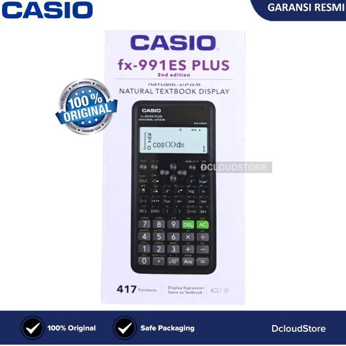 Jual Calculator Original Casio FX-991ES PLUS 2nd Edition Kalkulator ...