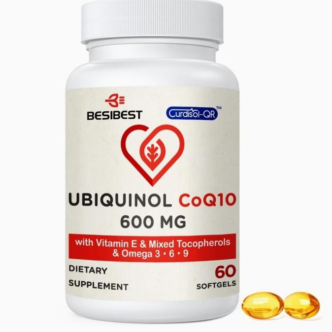 Jual Besibest Ubiquinol 300 Mg With Omega Isi 60 Softgel Best | Shopee ...