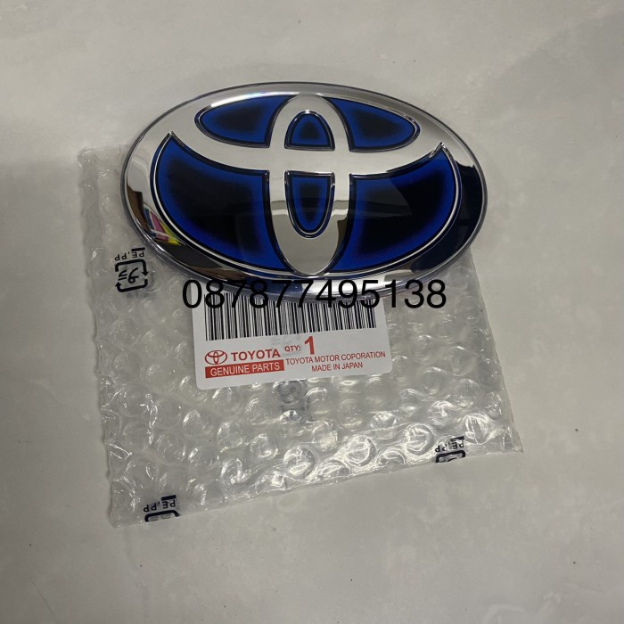 Jual Emblem hybrid logo Toyota Voxy glossy glass look JDM - Depan ...