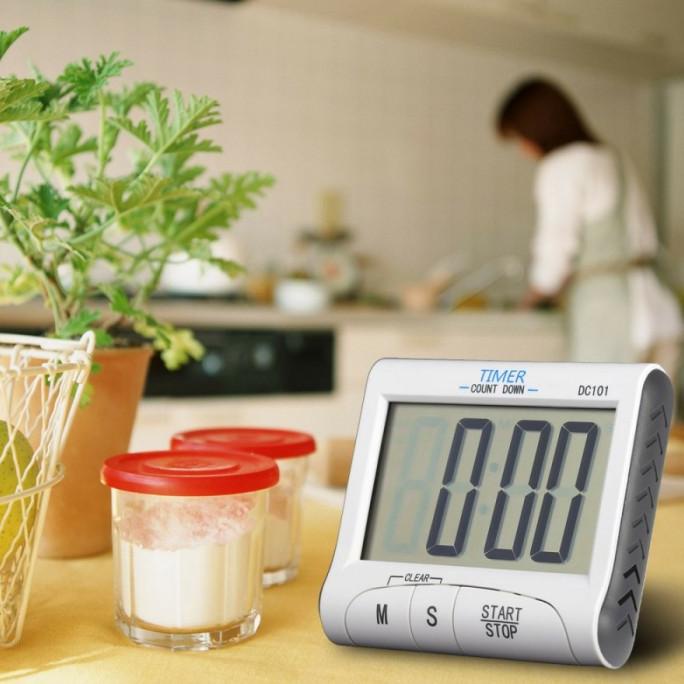 Jual Timer Digital Count Down Kitchen Alarm Dapur DC101 Jam Countdown ...