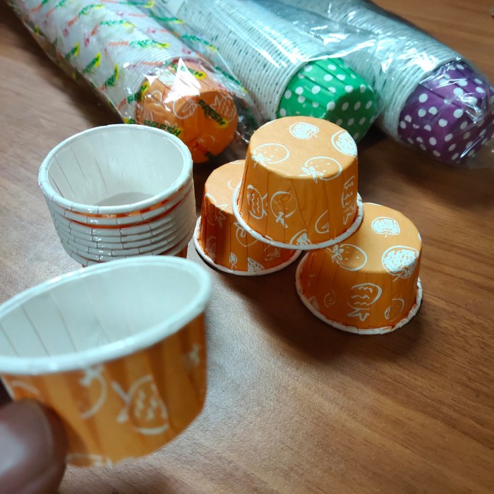 Jual Promo Cup Curling Cc Small - Cup Cake Kertas - Kertas Kue Roti Isi ...