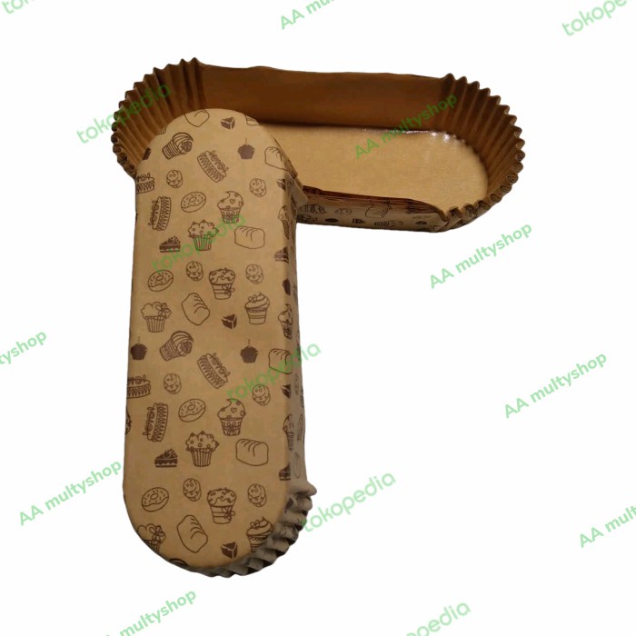 Jual Promo Paper Cup Case Oval 1 Roll Isi 200 Pcs ( Craft Cake ...