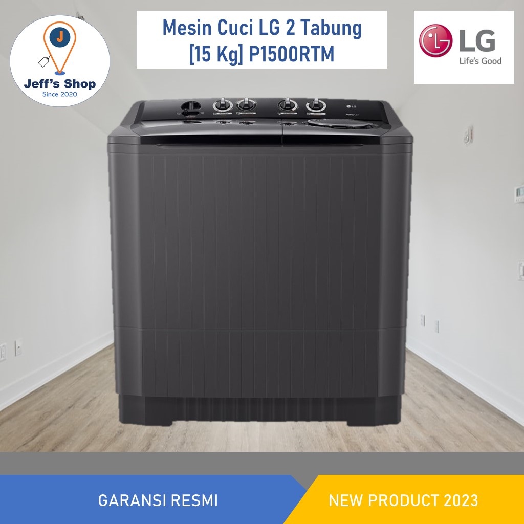 Jual Mesin Cuci LG 2 Tabung [15 Kg] P1500RTM | Shopee Indonesia