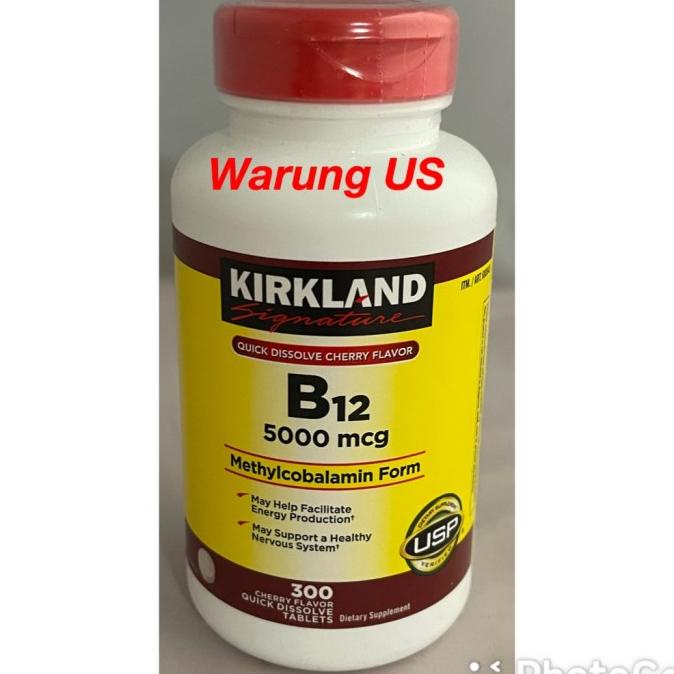 Jual Kirkland Signature B12 5000Mcg Best | Shopee Indonesia