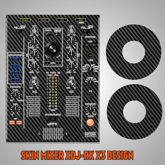 Jual SKIN Mixer XDJ-RX + Skin Lingkaran Jogwheel | Shopee Indonesia