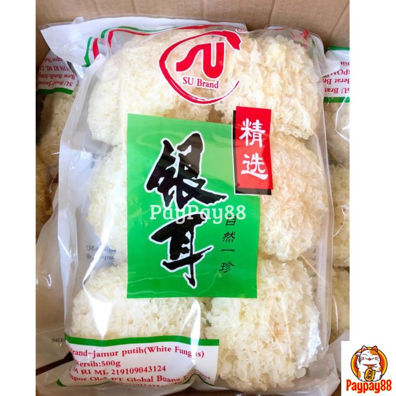 Jual Jamur Salju Putih Snow White Fungus Fu Yin Er Jamur Es