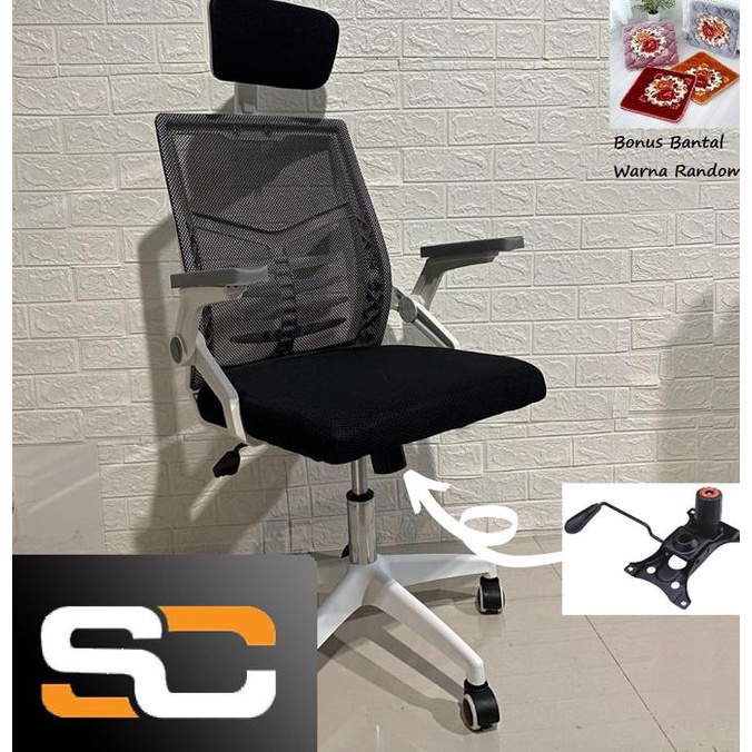 Jual Kursi Kantor Kursi Staff Kursi Kerja Kursi Ergonomis Office Chair Shopee Indonesia