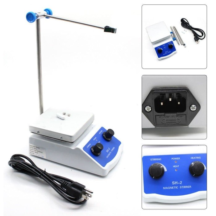 Jual Erin Mi- Magnetic Stirrer Hot Plate SH02 Magnet Stirer SH2 Pemanas ...