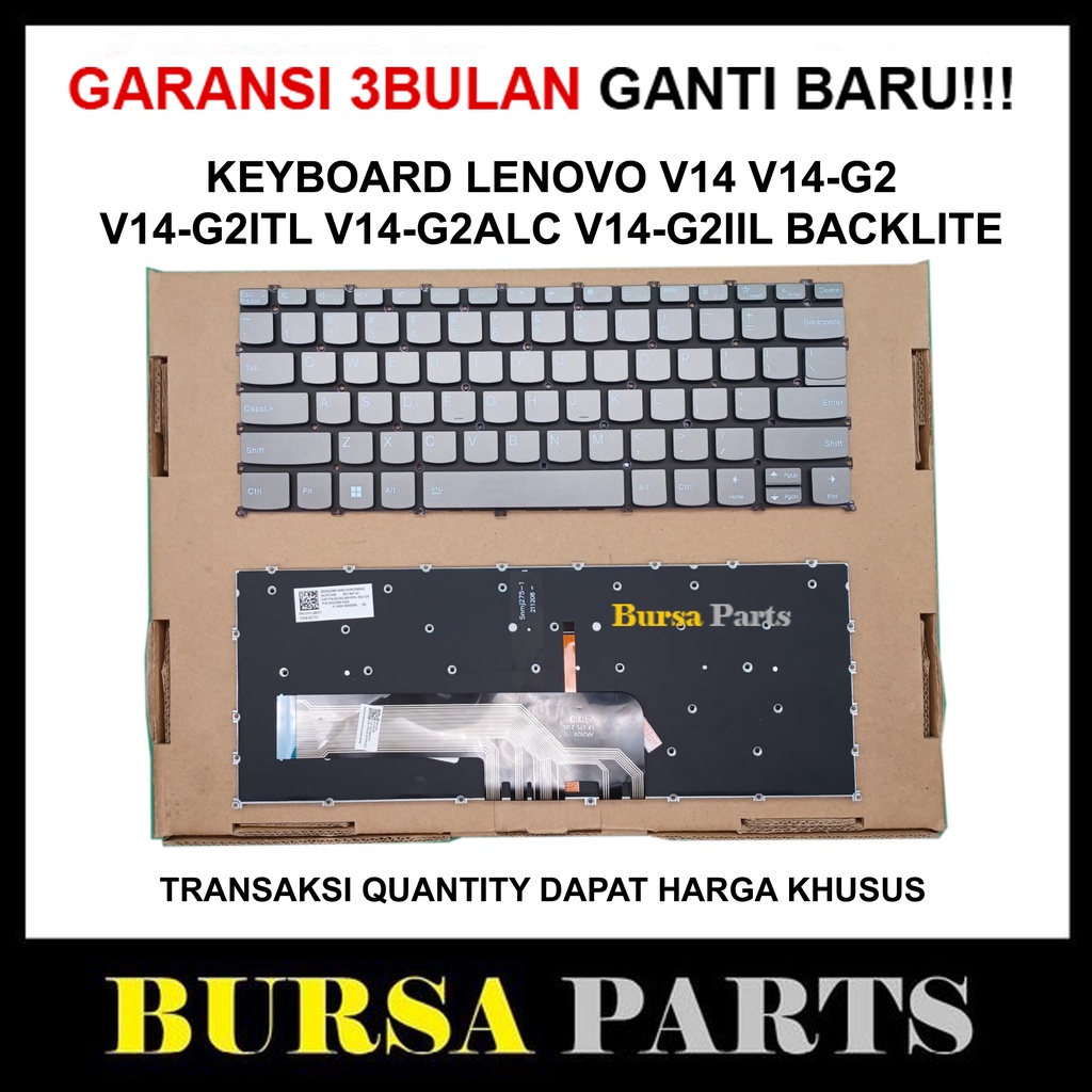 Jual Keyboard Lenovo V14 V14-G2 V14-G2ITL V14-G2ALC V14-G2IIL Backlight ...