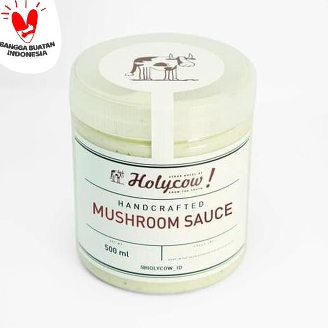 Jual Holycow Mushroom Sauce 500ml/saus saos holico jamur mushroom steak