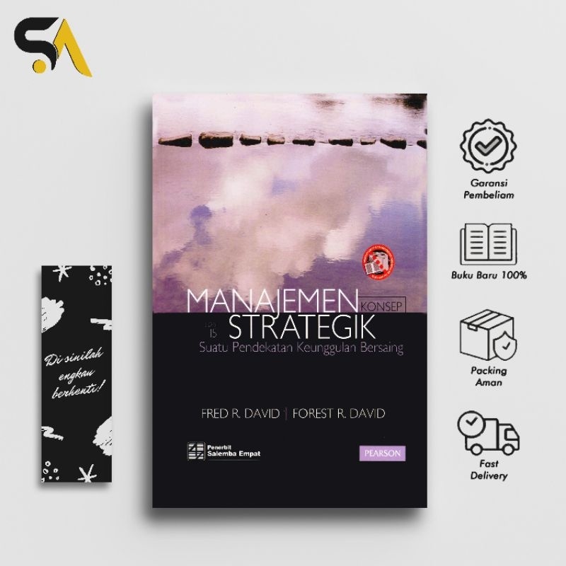 Jual Buku Manajemen Strategik Edisi 15 - Fred R David | Shopee Indonesia