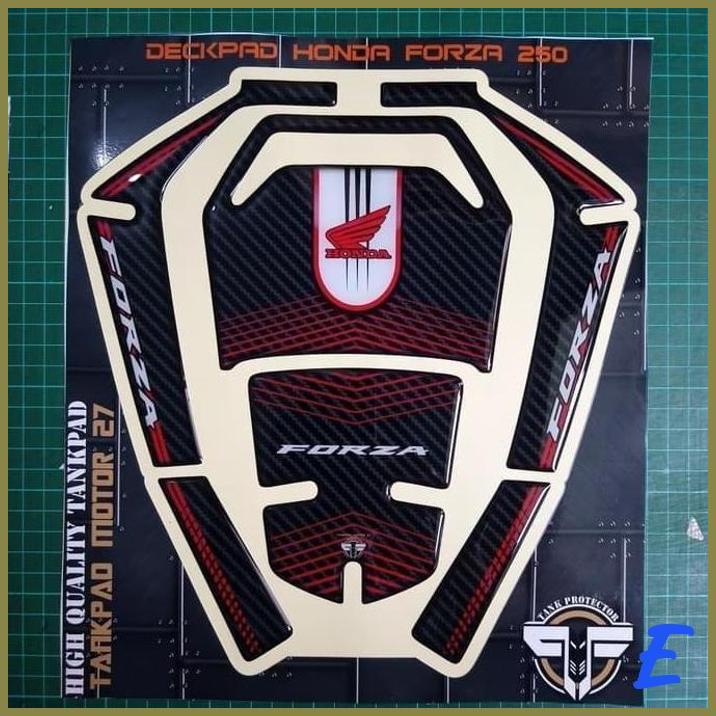 Jual Sticker Resin Timbul Deckpad Tankpad Honda Forza Hh Shopee Indonesia