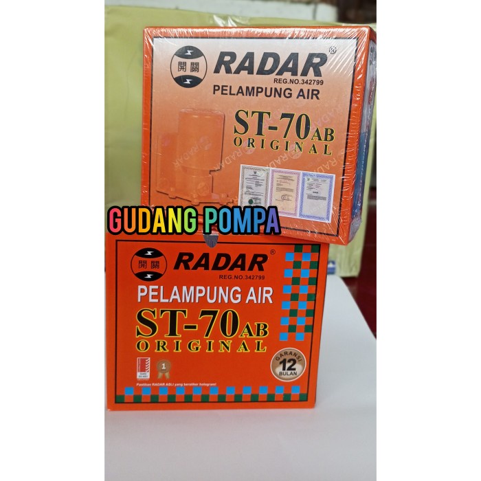 Jual Terbaru Jpradar St - 70 Ab Pelampung Air Otomatis Radar Otomatis ...