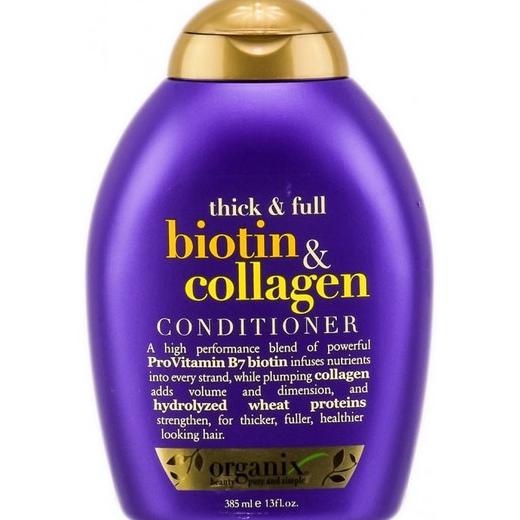 Jual Ogx Organix Thick & Full Biotin & Collagen Condi 385 Ml Shopee Indonesia