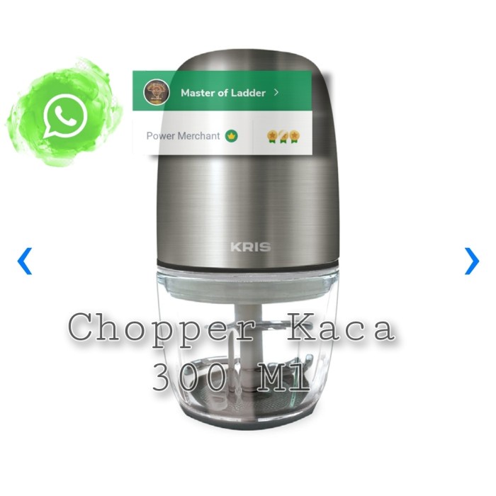 Jual HARGA DISC Krisbow Chopper Mini/Chopper Kaca Kris Blender