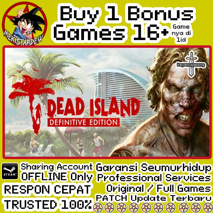 Jual Dead Island Definitive Edition Buy 1 Get 16 GAME Original PC ...