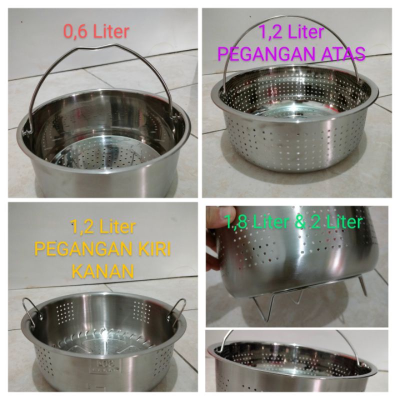 Jual Steamer Sarangan Bahan Stainless Utk Magic Com Shopee Indonesia