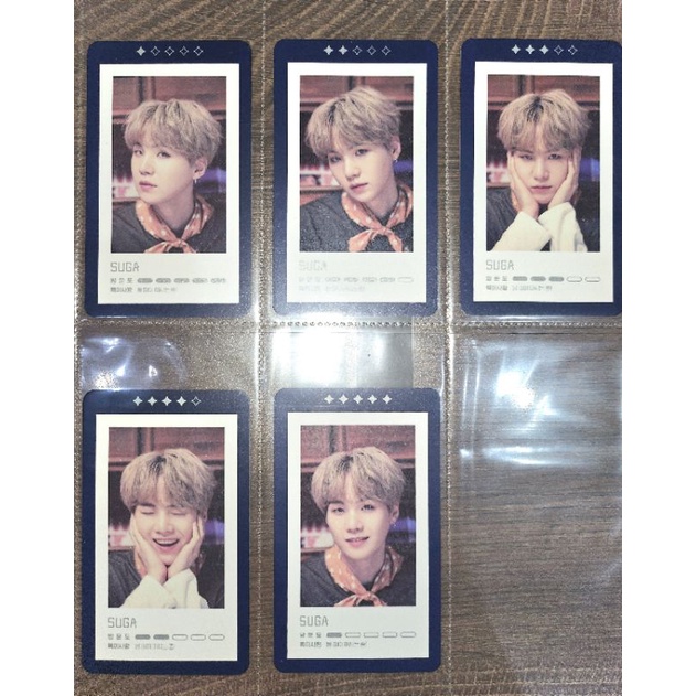 公式】BTS MAGIC SHOP トレカ SUGA SUGA ミニフォト コンプ Magic Shop