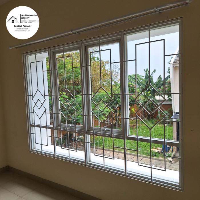 Jual Teralis Jendela/Teralis Jendela Minimalis/Teralis Besi | Shopee