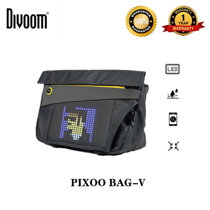 Jual Divoom Pixel Art Tahan Air Olahraga Tas Messenger | Shopee Indonesia