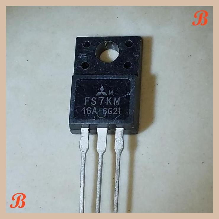Jual | ES | FS7KM 16A FS7KM-16A FS7 KM 16 MOSFET 7A 800V N-CH ...