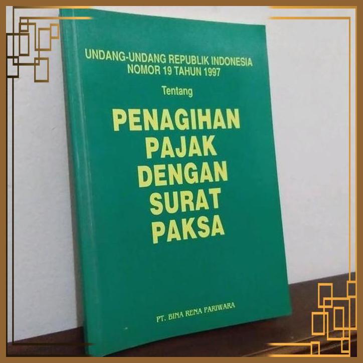 Jual [NBBL] BUKU ORIGINAL - UNDANG-UNDANG RI NO 19 TAHUN 1997 TENTANG ...