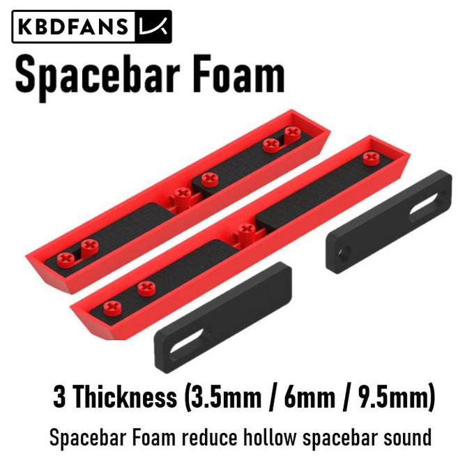 KBDFans Mechanical Keyboard Spacebar Foam