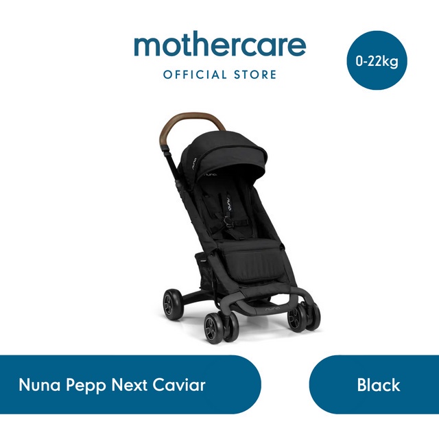 Jual Nuna Stroller Pepp Next Caviar Kereta Dorong Anak Bayi (Hitam