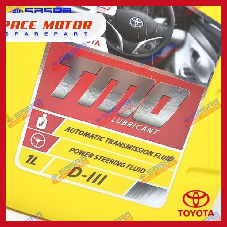 Jual Oli Power Steering Atf D Iii Tmo Liter Toyota Genuine Shopee Indonesia