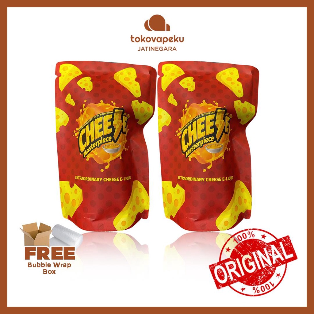 Jual CHEEZE MASTERPIECE CHEEZE 60ML ORI by VICKY NITINEGORO X IJ ...