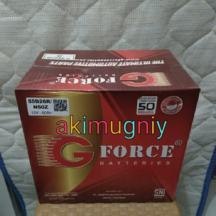 Jual Aki Basah G Force N Z Gforce D R V Ah Colt Hino Elf Opel