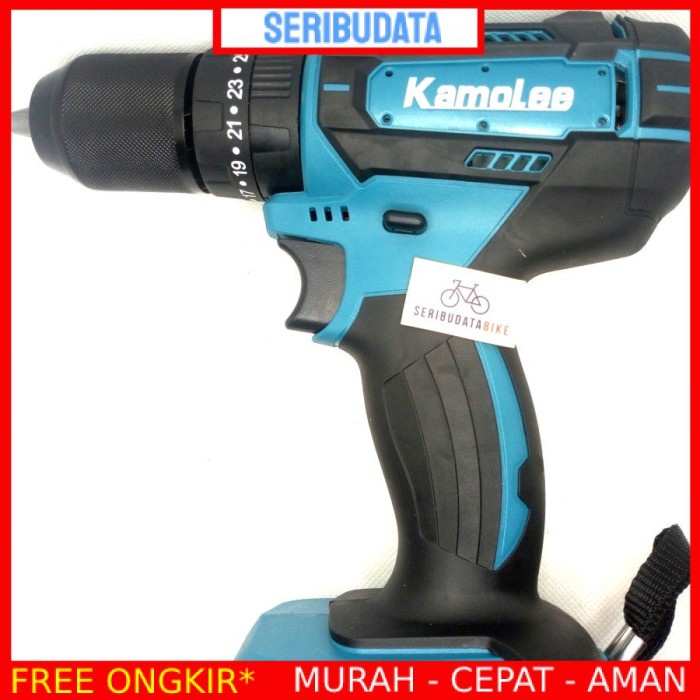 Jual COD Cordless Impact Drill Bor Beton 13Mm Kamolee Unit Only Diskon ...
