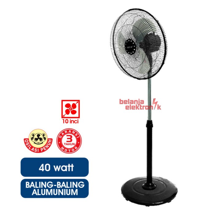 Jual Kipas Angin Tumpu Berdiri Stand Fan Besi Inch Sekai Hsn Po