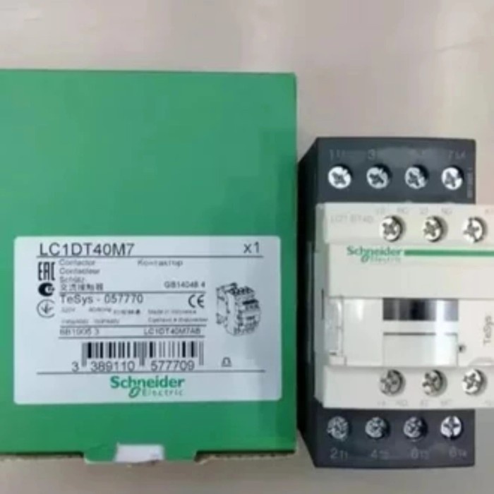 Jual Ori Kontactor Schneider Lc1Dt40Am7 4Kutub Berkualitas | Shopee ...