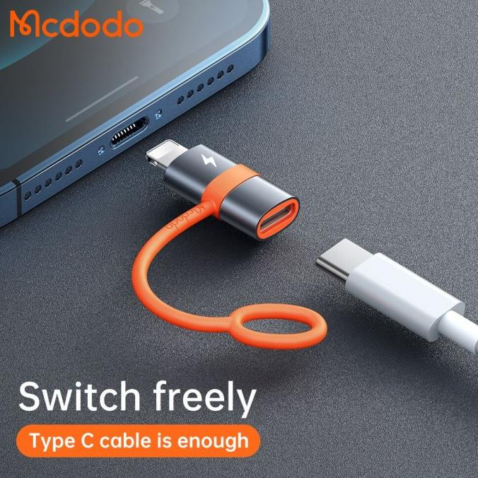 Jual var MCDODO OT-0510 Konektor Kabel PD Type-C To Lightning Adapter ...