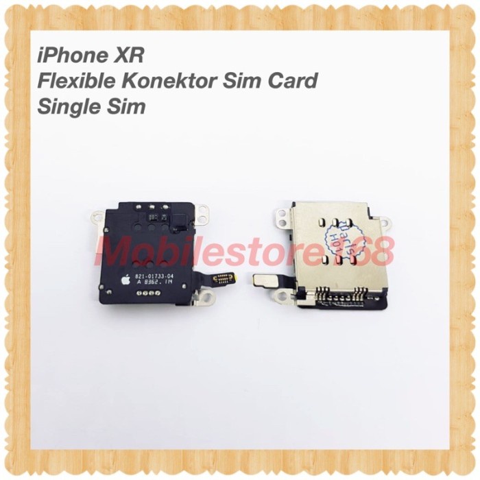 Jual FLEXIBLE KONEKTOR SIM CARD IPHONE XR ORIGINAL | Shopee Indonesia