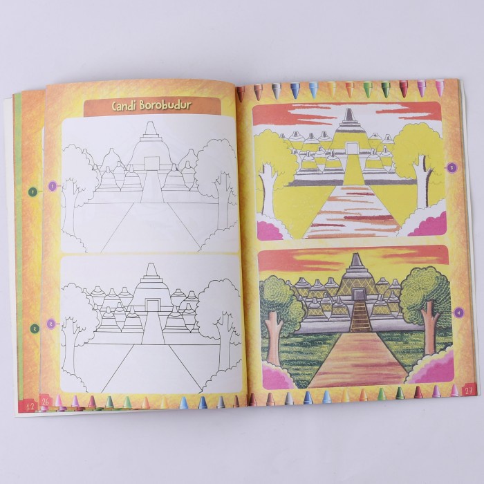 Jual Buku Panduan Lengkap Menggambar dan Mewarnai dengan Krayon TK & SD ...