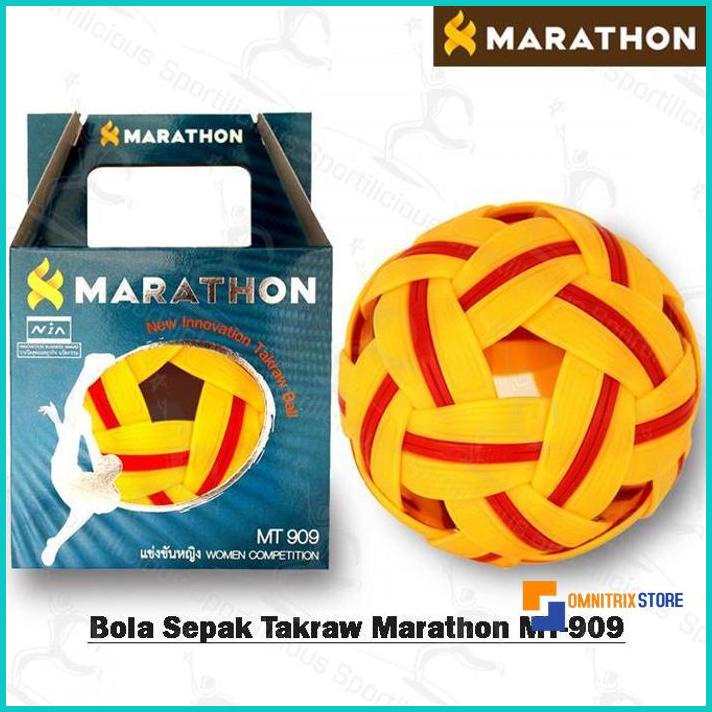 Jual Bola Sepak Takraw MARATHON MT-909 Original /Official Women ...