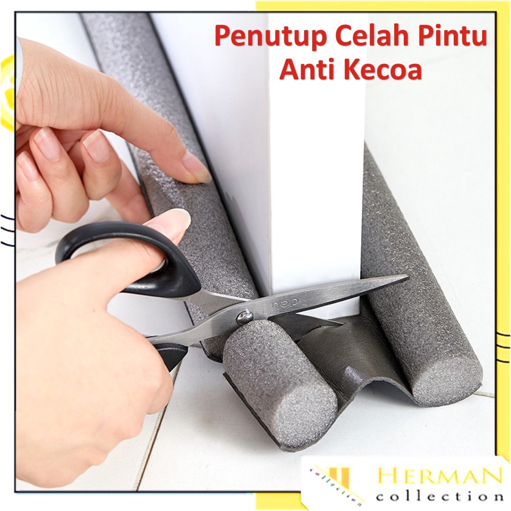 HC Busa Foam Penutup Celah Lubang Bawah Pintu Penghalang Debu Binatang Kecil Serangga Anti Kecoa Masuk
